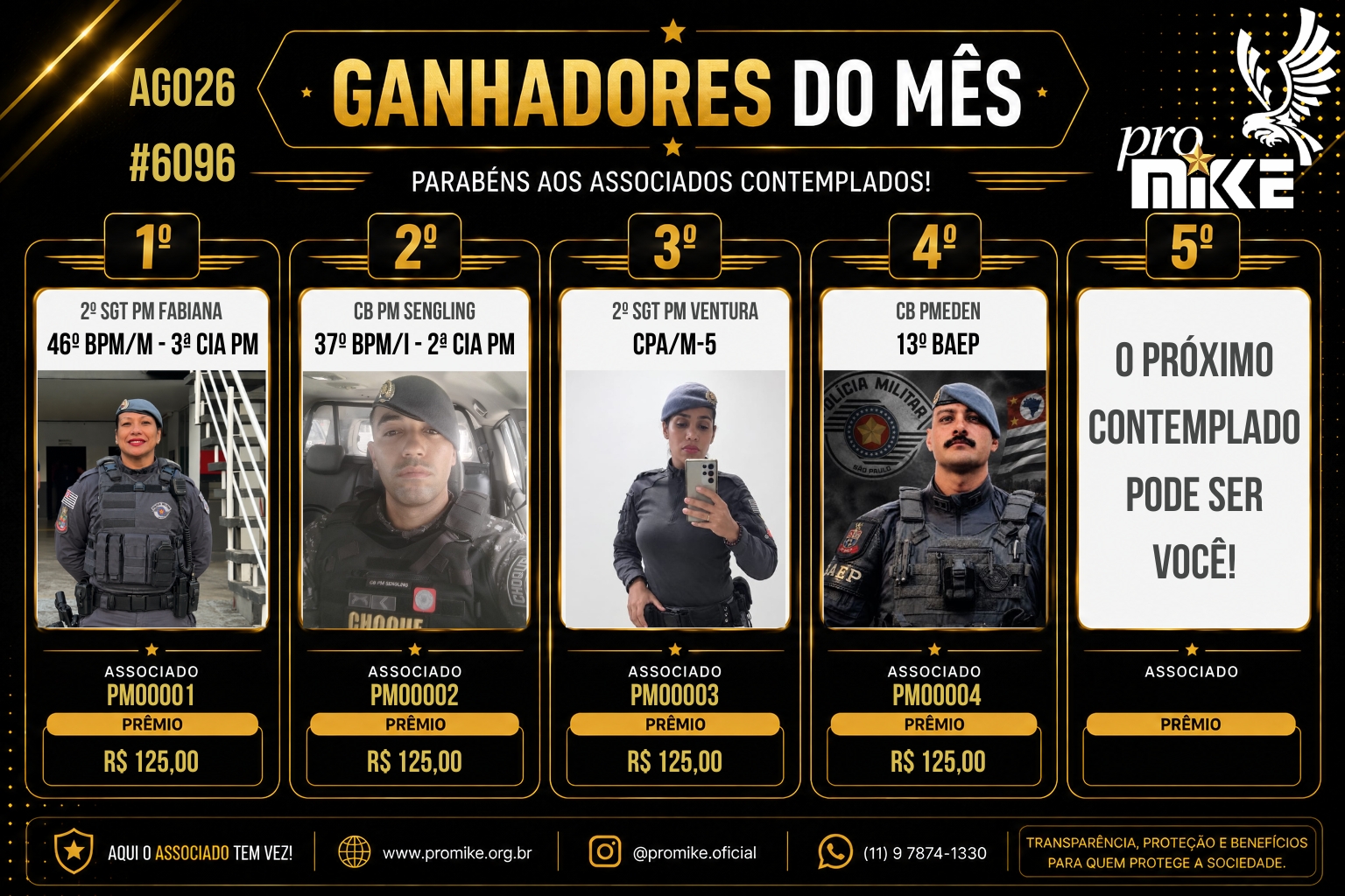 Associado contemplado